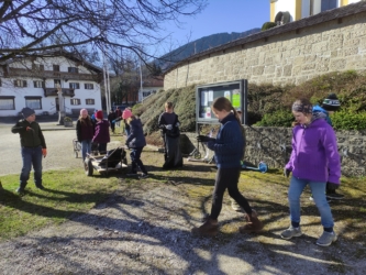 “Sauba machma” – wir die 4b sind dabei!